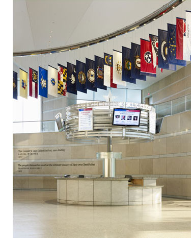 ticket counter space